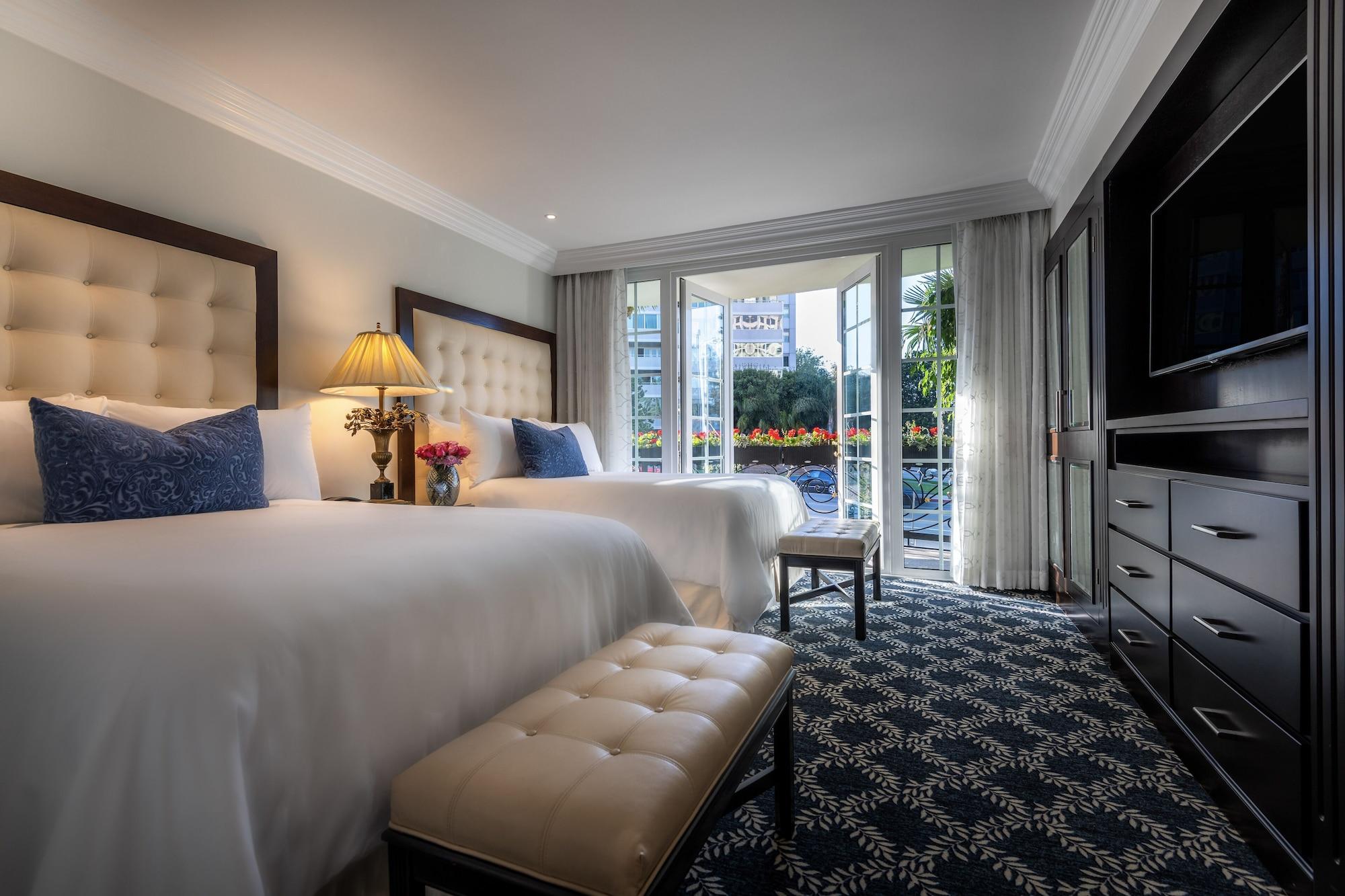 לוס אנג'לס Beverly Hills Plaza Hotel & Spa מראה חיצוני תמונה